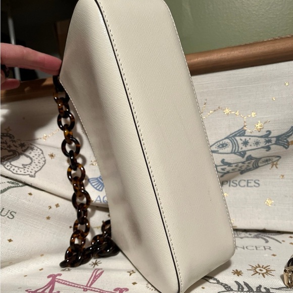 Kate Spade Madison Convertible meringue Crossbody tortoise shell resin c… - Picture 7 of 11